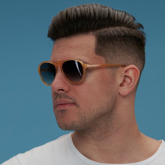 Aviator vintage sunglasses by Bourgeois, France main image 7